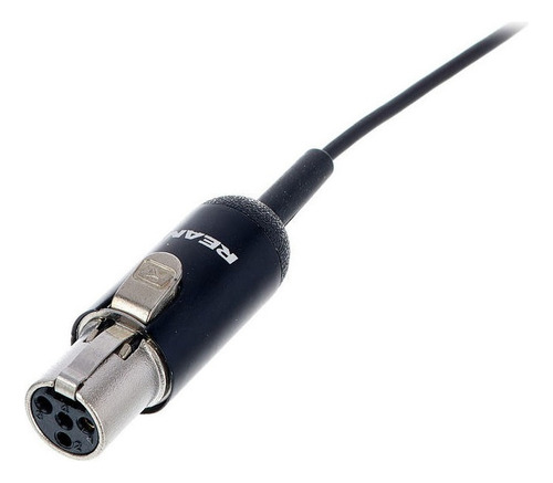 Microfone de lapela subminiatura preto Shure TL46b/o-MTQG