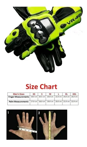 Guantes Valentino Rossi Vr 46 Moto Motocicleta Pista Gp