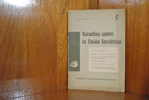 Estudios Sobre La Unión Soviética No. 5 