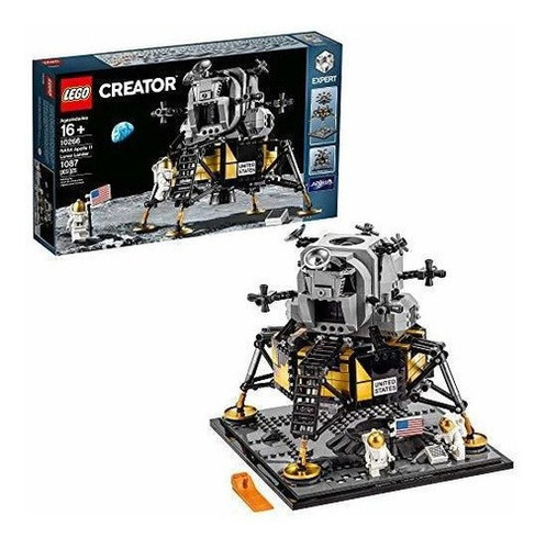 Kit De Construccion De Lego Creator Expert Nasa Apollo 11 Lu