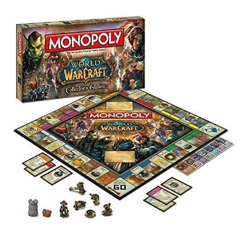 Monopoly: Edición De Coleccionista De World Of Warcraft.