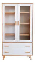 Comprar Cristalero Vitrina Paraiso Laq. Nordico Escandinavo Serus 