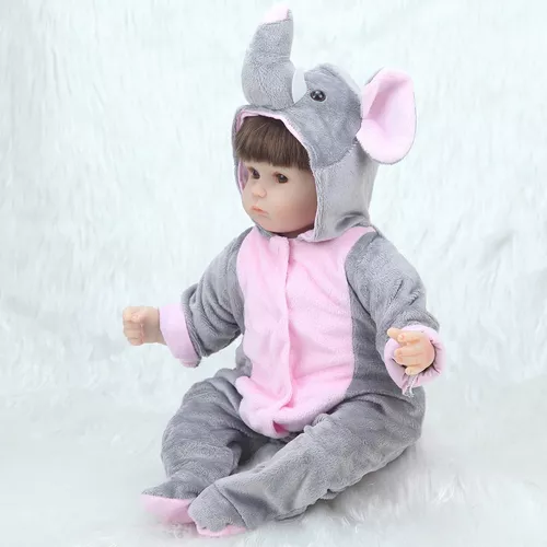 Boneca Reborn Menina Elefante - BAZARJSJ