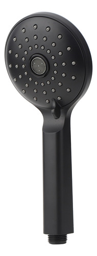 Ducha De Mano Negra Mate G1/2 Pulgadas Presurizada De 2 Func