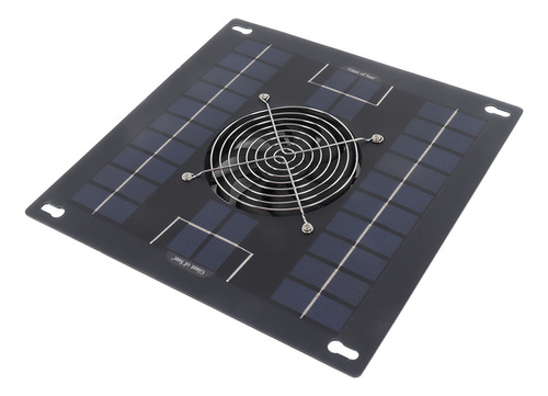 Ventilador De Escape Con Energía Solar, Ventilador, Panel So