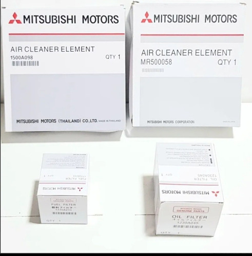 Kit Filtro De Aceites Mitsubishi Originales 07/15 Montero G2