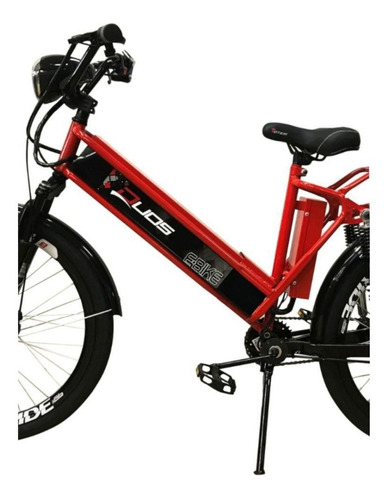 Bicicleta Elétrica Duos Confort Full 800w 48v 15ah, Vermelha