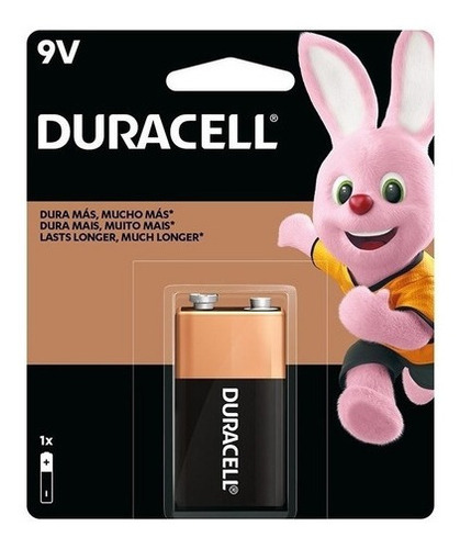 Imagen 2 de 7 de Pack 6 Baterías Alcalinas Duracell Blíster 9v / Superstore