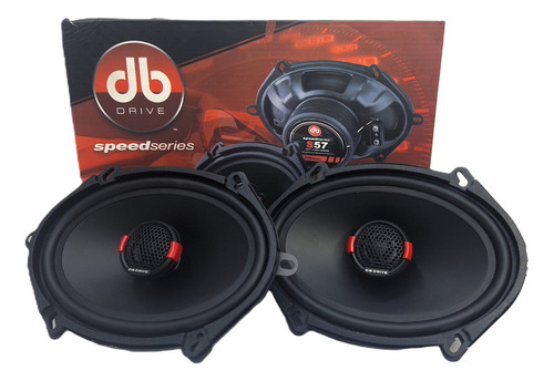 Bocinas Coaxiales Db Drive S57 65w Rms 5x7 PuLG 4ohms 2 Vías
