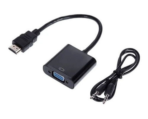 Adaptador Convertidor Cable Hdmi A Vga 1080p