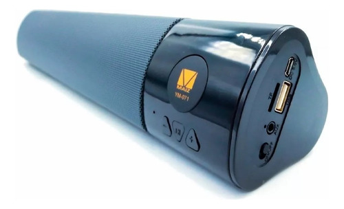 Bocina Triangular Excelente En Sonido Recargable Blue-usb-fm Color Negro