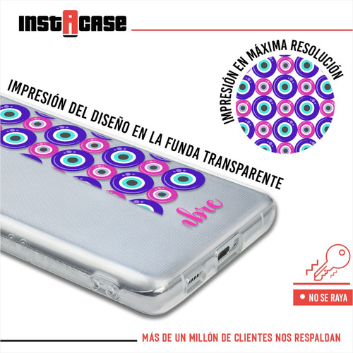Funda Para Zte Ojo Turco Personalizada Nombre