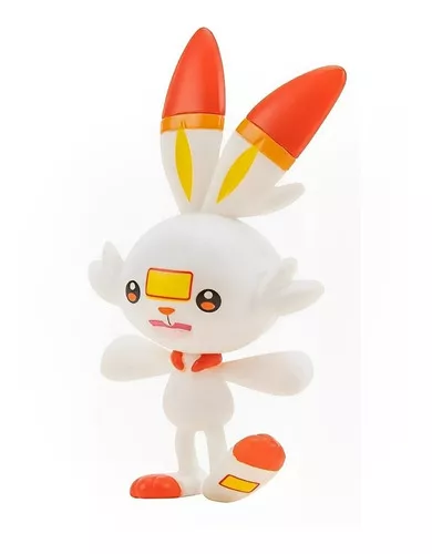 Boneco Pokémon Scorbunny Ataque Surpresa- Sunny