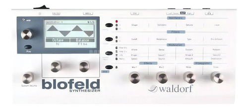 Modulo Sintetizador Waldorf Blofeld Desktop White