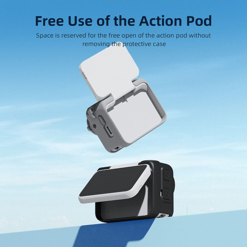 Funda Protectora De Silicona Action Para Insta360 Go 3