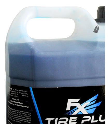 Pretinho Tire Plus Concentrado 1:3 5l Fx