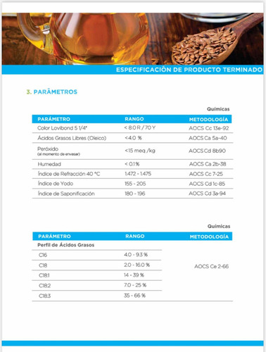 Aceite De Linaza Crudo Extravirgen Galon 4 Lts Grado Alimenticio 100% Natural de Semilla de Linaza