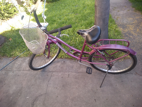 Bicicleta Rodado 24 Usada No Ago Envios Fuxia 24 " (Usado)