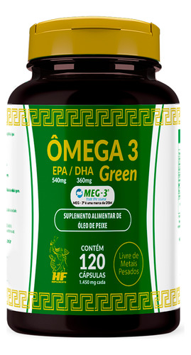 Omega 3 Meg 3 - 1.000mg -120 Cápsulas Hf
