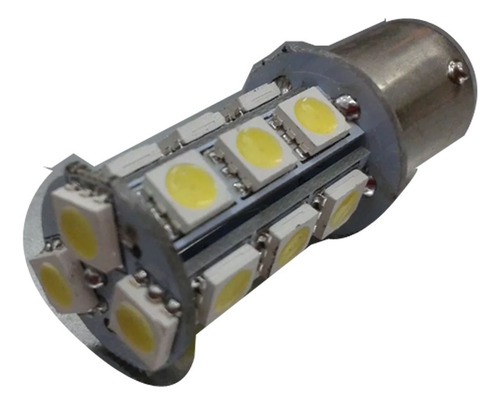 Foco Microled - 2 Focos 1156 5050 18 Smd Led Blanco 12 V
