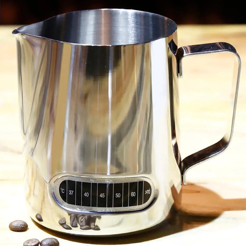 Espumador De Café Italiano De 600 Ml, Acero Inoxidable