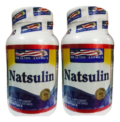 2 X Natsulin X 60tab Diabetes - Unidad a $1117