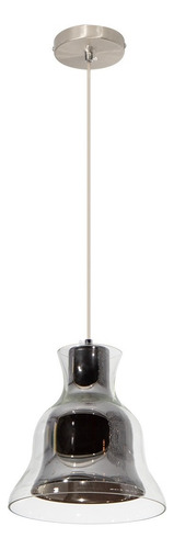 Lámpara Colgante Vintage Cobre / Níquel Satinado E27 1 Luz