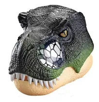 Comprar Mascara Dinosaurio T-rex Ajustable Con Luz En Ojos Y Sonido
