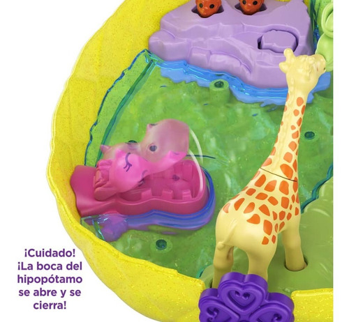Set Bolsa Piña Tropical Polly Pocket Mattel Con Accesorios