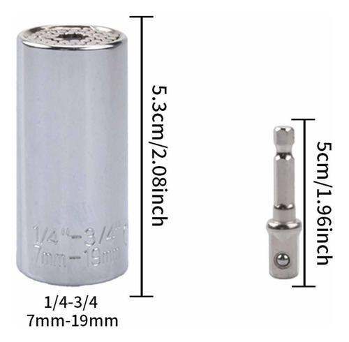 Juego De Herramientas De Enchufes Universales Super Sockets