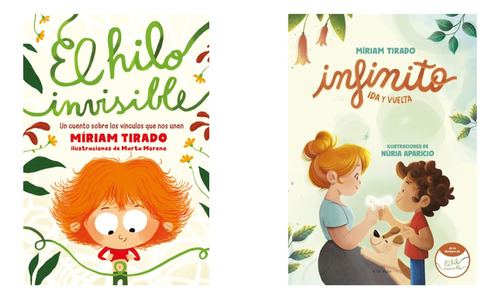 Hilo Invisible + Infinito Ida Vuelta - Tirado - 2 Libros