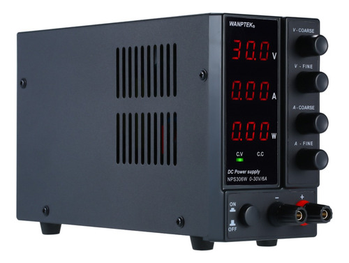 Wanptek Nps306w 0-30v 0-6a Fuente De Alimentación De Cc De