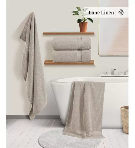 Lane Linen Toallas De Baño Grandes - 100% Sábanas De Baño