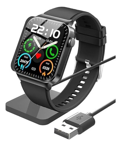 Soporte Negro Para Relojes Inteligentes T50s, T50h, T60, T70