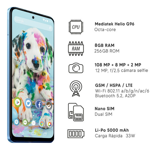 Imagen 2 de 10 de Xiaomi Redmi Note 12s Nuevos 8/256 Gb 6.43 Pulgadas Dimm