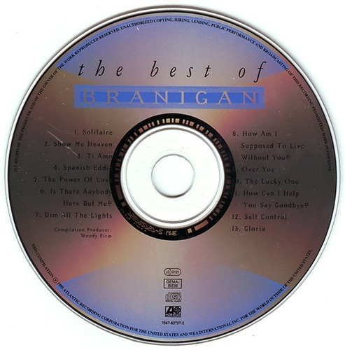 Laura Branigan - The Very Best Cd Made In France