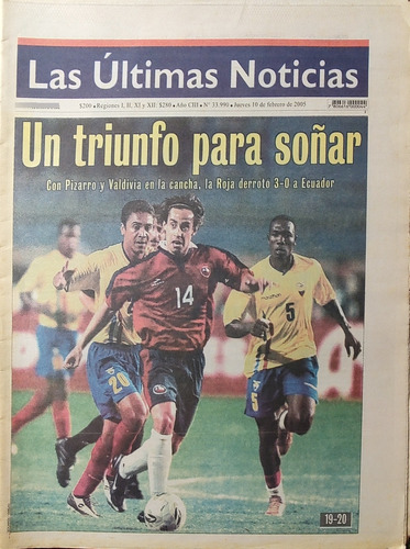 Diario Las Últimas Noticias Febr. 2005 Un Triunfo Para So(d9