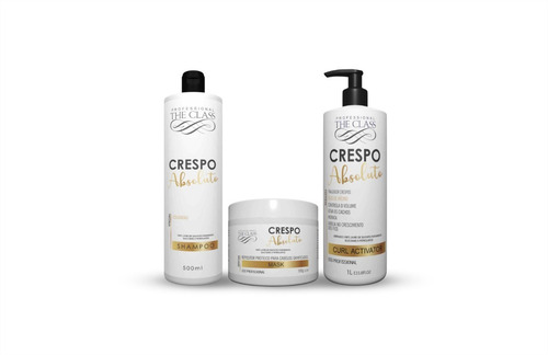 Kit Completo Crespo Absoluto The Class Profissional