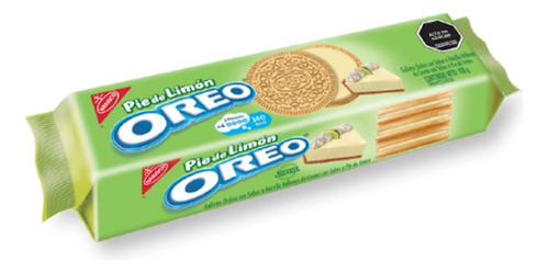 Caja 48 Tubo Galletas Pie Limon Oreo Nabisco 108gr 0594 Ml.