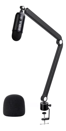Blue Yeti - Brazo de micrófono de alta calidad para Blue Yeti, brazo de  micrófono Yeti azul resistente y gestión de cables, ideal para juegos y