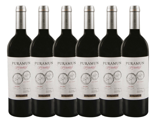 Vino Puramun Cofermentado 750ml Pepe Galante Caja X6 - Gobar