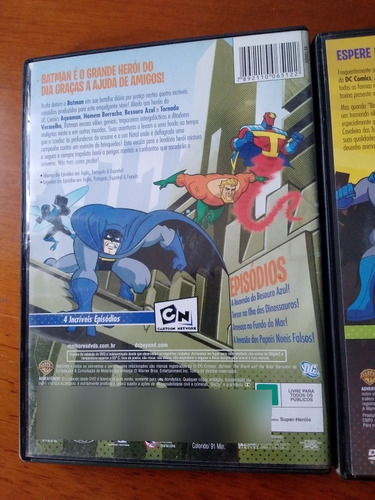 Dvd * Batman Os Bravos E Destemidos * Volumes 1 E 2 (Usado)