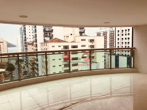 Imagem 6 de 12 de Apartamento Alto Padrão Com 4 Dormitórios À Venda, 490 M² Por R$ 8.480.000 - Ponta Da Praia - Santos/sp - Ap10847