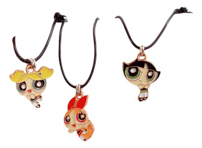 3 Collares Chicas Super Poderosas, The Powerpuff Girls