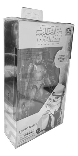 Stormtrooper Grafito Black Series Con Protector