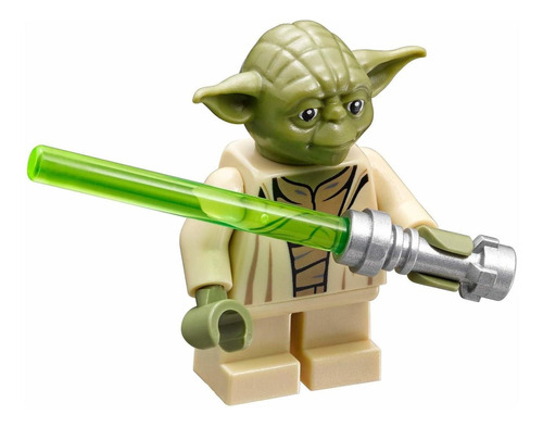 Figuras Para Armar Yoda Yoda Star Wars Minifigura - Yod Fgr