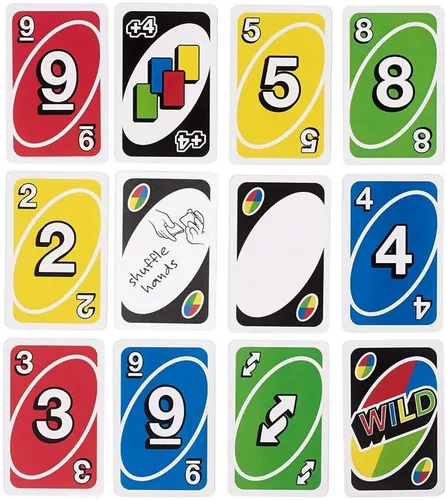 Juego Cartas Dos Familia Uno Mattel Baraja Envio Gratis