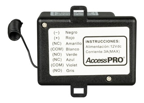 Receptor Con 2 Relevadores Y Control Remoto Hasta 50 Metros.