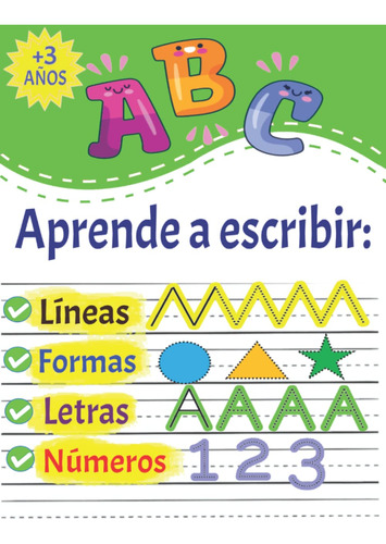 Aprender A Escribir Letras Y Números: Aprender A Trazar L...