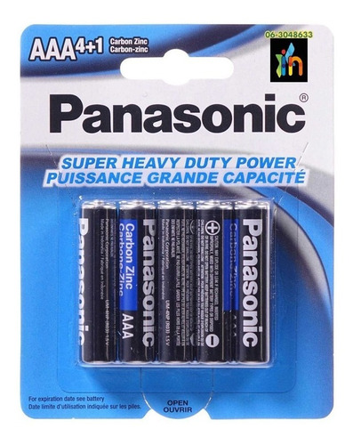 Pilas Triple A Panasonic Originales Batería Aaa